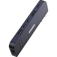 Sitecom AC-2001 6-in-2 Multiport-Hub für MacBook Air (M1/M2/M3) Dunkelblau