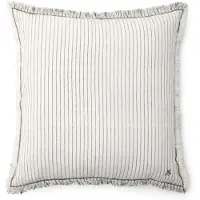 Marc O'Polo Zierkissen Fine Stripe Anthracite (50 x 50 cm)