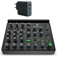 Mackie Mischpult MobileMix 8-Kanal Mixer mit Ladegerät