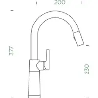 Schock SC-520 Ivy (555120IVY) Hochdruck Schlauchbrause