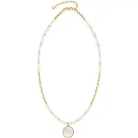 Leonardo 024686 Damen-Halskette Welda 45 cm Goldfarben