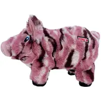 Kong - Low Stuff Stripes Pig - 16.5 x 26.5 x 7.5 cm