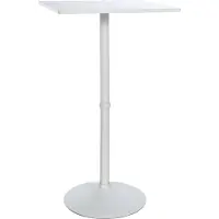 CLP Stehtisch 60 x 60 cm weiß/weiß