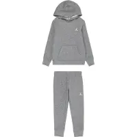 Jordan Sweatset - Carbon Heather m. Logo - - 6-7 Jahre (116-122) - Sweatsets