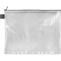 Veloflex Reissverschlusstasche A4 transparent