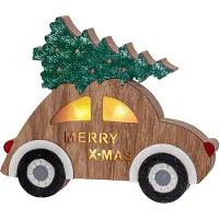 Star Trading LED-Dekolicht Billy 20 cm, Holz