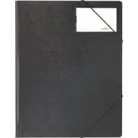 Durable Eckspanner DIN A4 PVC schwarz