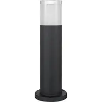 Nova Luce NOTEN LED Pollerleuchte Schwarz 10W IP65 Warmweiss 9x13,5x40cm 9905022