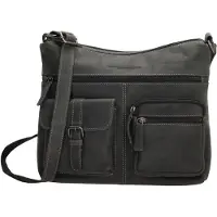 Hide & Stitches Idaho Shoulderbag black