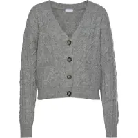 LASCANA Strickjacke mit Zopfmuster, kuschelweicher Cardigan, lässig