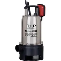 T.I.P. TIP Maxima 250 PX Schmutzwasser-Tauchpumpe, 14.500 l/h, 8m