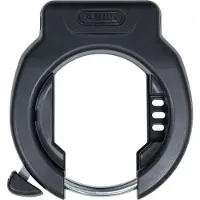 ABUS Rahmenschloss PRO AMPARO 4750SL NR - Fahrradschloss zur Befestigung am Rahmen des Fahrrads - Schlüssel abziehbar bei geöffnetem Schloss - 8,5 mm - Sicherheitslevel 9 - Schwarz