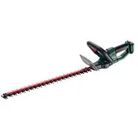 Metabo HS 18 LTX 65, 65 cm, Doppelte Klinge, 2600 SPM, Schwarz, Grün, Rot, 1,9 cm, 63 cm