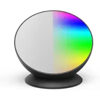 Hama Smart LED-Tischleuchte, schwarz WLAN, RGBW, dimmbar, dimmbar, schwarz, für Wohn- / Esszimmer, Kunststoff, Modern, Tischlampe Smart