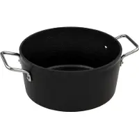 Fissler Adamant / Aluminium-Kochtopf (Ø 24 cm, 4,9L) Töpfe-beschichtet mit Glas-Deckel, antihaftend - Induktion