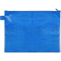 Veloflex Reissverschlusstasche A4 blau