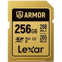 Lexar SDXC Pro Gold Series ARMOR UHS-II 256GB V60