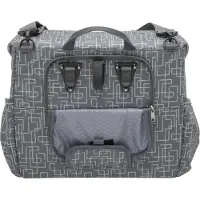 New Looxs Doppelpacktasche Mondi Joy Double Quilted 37 L Grey - praktische Ge...