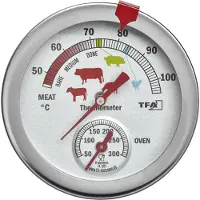 TFA-Dostmann Analoges Braten- / Ofenthermometer, 115 mm, 55 g, 1 St?ck(e)