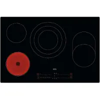 AEG HK857870IB, Schwarz, Integriert, 80 cm, Keramik, Glaskeramik, 4 Zone(n)