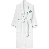 Wimbledon Bademantel Wimbledon The Championship 2025 weiss/grün