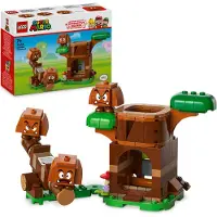 LEGO Super Mario Gumba-Spielplatz, Nintendo Sammlerstück für Kinder, Abenteuer-Spielset, baubare Wippe, 3 Figuren, Geschenk für Jungen, Mädchen und alle Fans ab 7 Jahren 71433