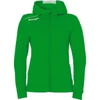 Kempa Player Kapuzenjacke Women - grün/weiß, Größe:M