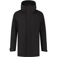 Blue Loop Originals Virga Iso Long Jacket Herren Isolations-Jacke nachhaltige Winter-Jacke mit OrganoTex Industrial DWR-Imprägnierung M-VJL006-22-B001 Schwarz