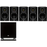Elac BS 243.4 Carina Regallautsprecher - schwarz Seidenmatt - Paar