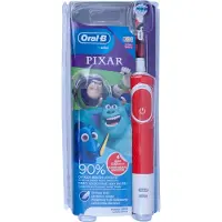 Braun Oral-B Vitality Kids Pixar, Kinder, Rot, 2 min, 3 Jahr(e), Akku, Integrierte Batterie
