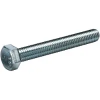 Cimco Maschinen-Sechskantschrauben DIN 933, 12 x 50