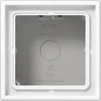 JUNG LS 581 A WW Aufputz-Kappe 1-fach LS990/LS-Design alpinweiß