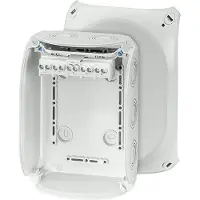 Hensel KF 1006 G, Polycarbonat (PC), Grau, IP66, IP67, IP69, 130 mm, 77 mm, 180 mm