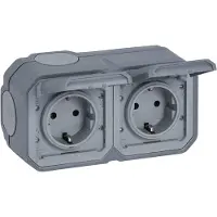 Legrand Schutzkontakt-Steckdose 069742L Plexo New
