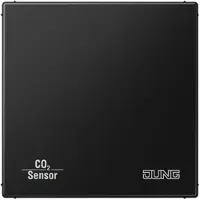 JUNG CO2LS2178SWM KNX CO2-Sensor, Duroplast lackiert, Serie LS, graphitschwarz matt