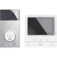 Bticino Flex ONE Video-Set mit Türstation LINEA 3000 (1 und 2 Ruftasten), CLASSE 100 V16E, 1 Stk.