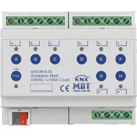 MDT KNX Schaltaktor C-Last 8fach REG, 1 Stk.