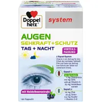 Queisser Pharma GmbH & Co. KG Doppelherz system AUGEN SEHKRAFT + SCHUTZ, 120 St. Kapseln