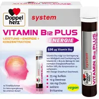 Queisser Pharma GmbH & Co. KG Doppelherz Vitamin B12 Plus system, 10 St. Ampullen