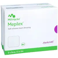 + Prisoma GmbH Mepilex 5x5 cm Schaumverband 10 St