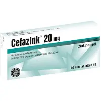 Cefak KG Cefazink 20 mg Filmtabletten 60 St