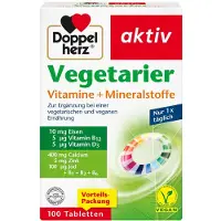 Doppelherz Vegetarier Vitamine + Mineralstoffe