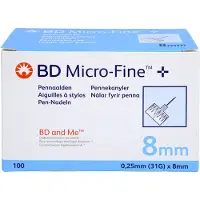C P C medical GmbH & Co. KG BD Micro-fine+ 8 Pen-Nadeln 0,25x8 mm 100 St