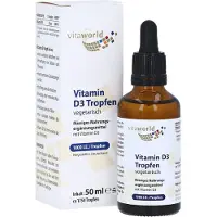 Vitaworld Vitamin D3 1000 I.e. pro Tag Tropfen zum Einnehmen 50 ml