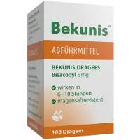 Bekunis Dragees Bisacodyl 5 mg magensaftres.Tabl. 100 St Tabletten magensaftresistent