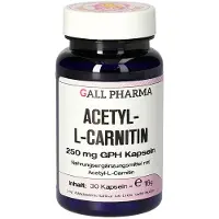 GALL PHARMA Acetyl-L-Carnitin 250 mg Kapseln 30 St
