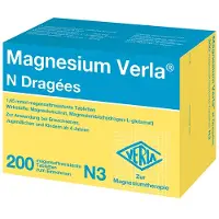 Magnesium Verla N Dragees 200 St Tabletten magensaftresistent