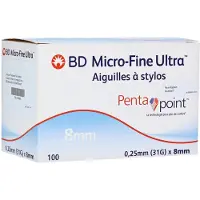 B2B Medical GmbH BD Micro-fine Ultra Pen-Nadeln 0,25x8 mm 100 St