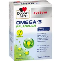 Doppelherz Omega-3 pflanzlich system Kapseln