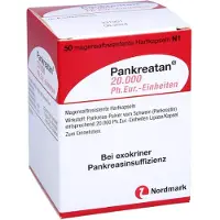 Pankreatan 20.000 Ph.Eur.-Einheiten msr.Hartkaps. 50 St Magensaftresistente Hartkapseln